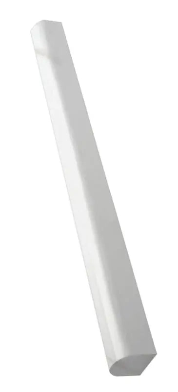 a white plastic tube on a white background