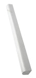a white plastic tube on a white background