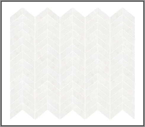 a white wall with a herringle pattern on it