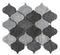 Lantern Milly Gray Limestone Mosaic Tile For Walls & Floors
