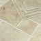 Oyster Travertine Tile 16" X 24" 3/8 Unfilled, Brushed & Chiseled Tile