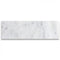 Carrara Italian White Wall and Floor Tile 4x12"