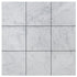 Carrara Italian White Wall and Floor Tile 4x4"