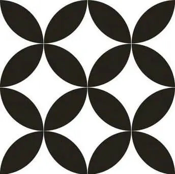 Tokio Negro Decorative Porcelain Tiles Wall And Floor Tile 9x9"