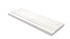 Afyon White Baseboard Wall Trim Tile 4 3/4x12"