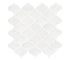 Afyon White Arabesque Polished Mosaic Tile