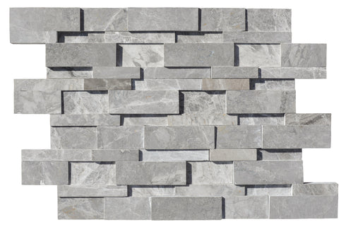 Atlantic Grey Honed Ledger 6"x24"