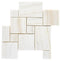 Bianco Onyx Mini Versailles Mosaic Tile