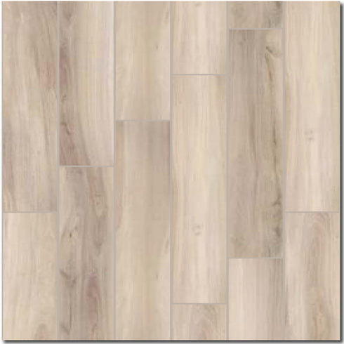 Almond Woodgrain Wood Look Brushed Italian Porcelain Tile