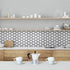 Bourges Geometro Backsplash Wall & Floor Mosaic