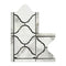 Calacatta Gold Arabesque Corner Border Tile