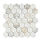 Calacatta Gold Hexagon Mosaic Backsplash Wall Tile 2"