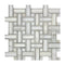 Calacatta Gold - Triple-Weave (w/ Calacatta) Mosaic Polished