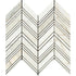 Calacatta Gold Chevron Mosaic Backsplash Wall Tile