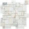 Calacatta Gold Mini Versailles Mosaic Backsplash Wall Tile