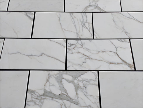 Calacatta Gold Wall and Floor Backsplash Wall Tile 12x24"
