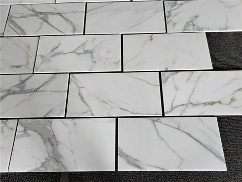 Calacatta Gold Wall and Floor Backsplash Wall Tile 12x24"