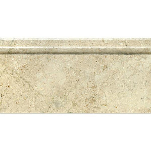 Cappuccino Polished Baseboard Trim Tile 4 3/4x12"