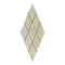 Cappuccino Polished Beveled Diamond Mosaic Tile
