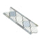 Carrara White Lantern Mosaic (Arabesque) - 3" Polished