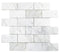 Carrara Italian Brick Mosaic Backsplash Wall Tile 2" x 4"