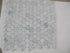 Carrara Italian Hexagon Mosaic Backsplash Wall Tile 2"