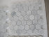 Carrara Italian Hexagon Mosaic Backsplash Wall Tile 2"