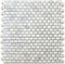 Carrara White 5/8" x 1 1/4" Mini-Brick Mosaic Polished