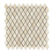 Crema Marfil Polished Diamond Mosaic Tile 1x2"