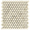 Crema Marfil Polished Penny Round Mosaic Tile