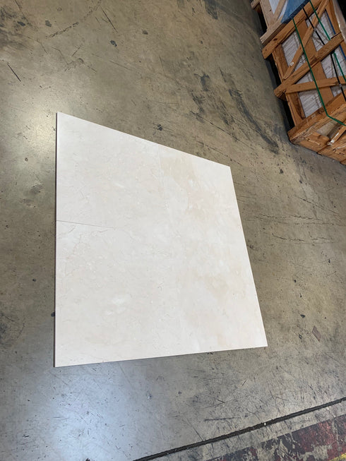 Crema Marfil Wall and Floor Premium Tile 18x18"