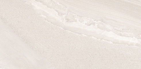 Crossover White Textured Stone Wall and Floor Tile 24"x48"