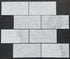 Carrara Italian White Marble Bamboo Textured Wall Tile 12" x 24" - Honed