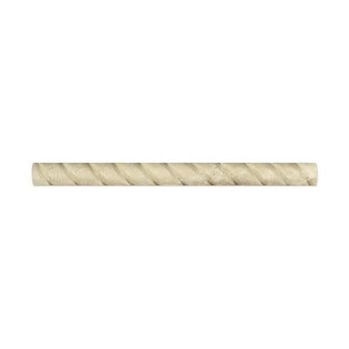 Durango Cream Honed Rope Liner Trim Tile 1x12"