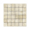 Durango Cream Tumbled Square Mosaic Tile 2"