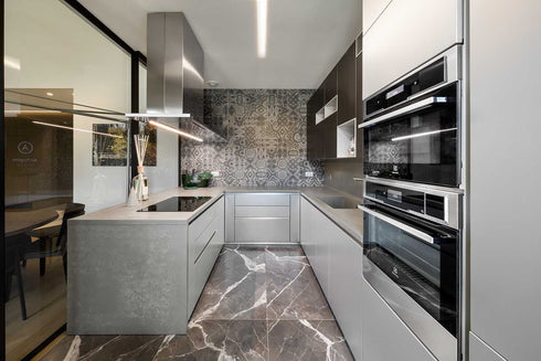 Timeless Italian Graphite Honed Floor And Wall Tile 12" x 24"