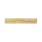 Gold Travertine Honed Single Step Chair Rail Trim Tile 2x12"