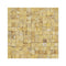 Gold Split Faced Travertine Mosaic Wall Tile 1x1"