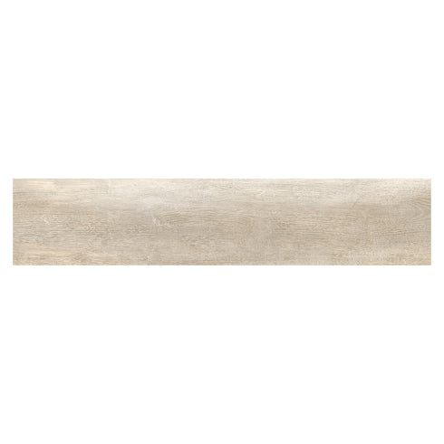 Beige Wood Look Brushed Italian Porcelain Tile 3" x 18"