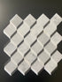 Carrara Italian Skywalk Polished Mosaic Blachsplash Wall Tile