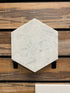 Carrara White Marble 10 Inch Hexagon Mosaic -Floor Tile Shop