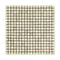 Ivory Travertine Tumbled Mosaic Tile 5/8x5/8"