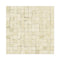 Ivory Travertine Split Faced Mosaic Wall Tile 1x1"