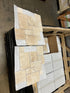 Ivory Travertine Tumbled Mini Pattern Mosaic Tile