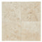 Ivory Travertine Tumbled Exterior Pool Paver 24X24" 1 1/4"