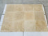 Ivory Travertine Filled & Honed Wall and Floor Tile 18x18"