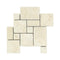 Ivory Travertine Tumbled Versailles Floor Tile