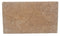 Mocha Noce Travertine Tumbled Modern Pool Coping 14x24" 2"