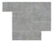 Mona Grey Marble Tumbled Exterior Pool Paver Roman Pattern 1.25"