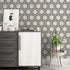 Calacatta Gold Marble Hexagon w/ Black & Brass - Polished Mosaic Tile